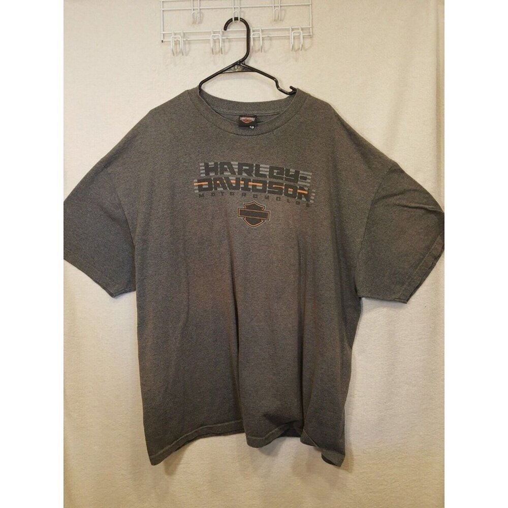 Harley Davidson Motorcycles "Port Dover Home Of Friday 13" Gray T-Shirt Size 3XL